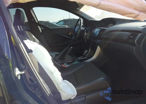 2016 Honda Accord Sport from USA, damaged, VIN 1HGCR2F65GA078757